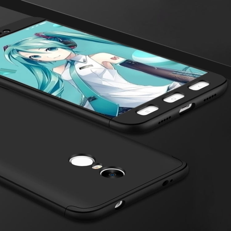 GKK Xiaomi Redmi Note 4X (Standard Version) PC Three - paragraph Shield 360 Degrees Full Coverage Protective Case Back Cover