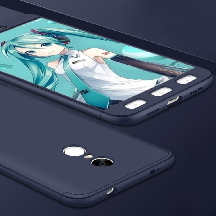 GKK Xiaomi Redmi Note 4X (Standard Version) PC Three - paragraph Shield 360 Degrees Full Coverage Protective Case Back Cover