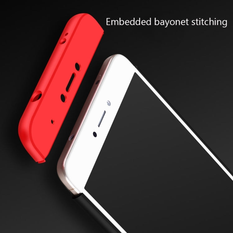 GKK Xiaomi Redmi Note 4X (Standard Version) PC Three - paragraph Shield 360 Degrees Full Coverage Protective Case Back Cover