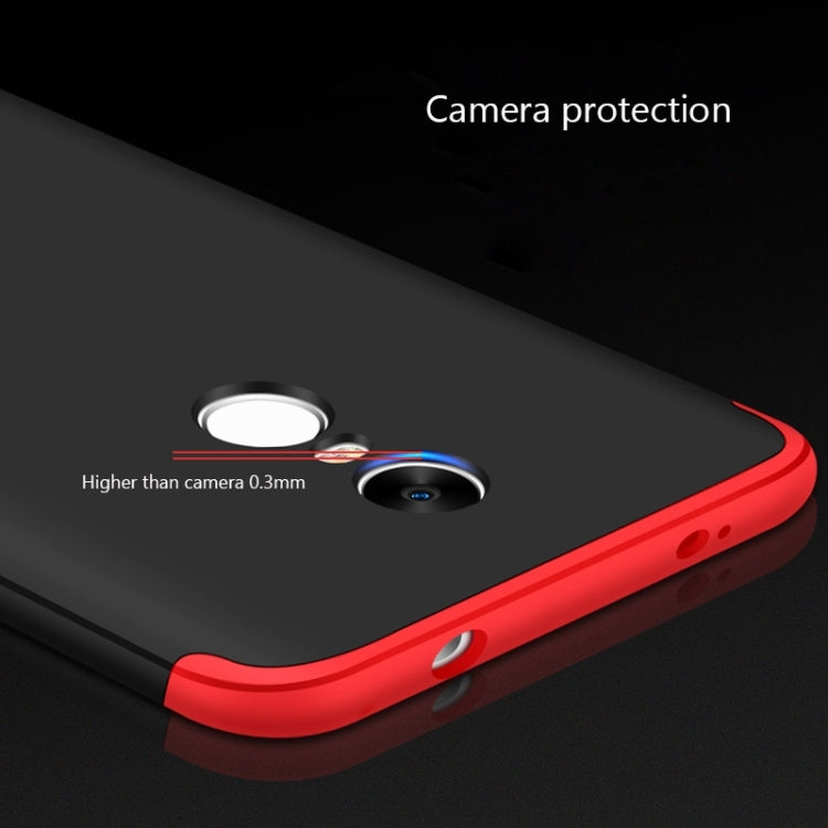 GKK Xiaomi Redmi Note 4X (Standard Version) PC Three - paragraph Shield 360 Degrees Full Coverage Protective Case Back Cover