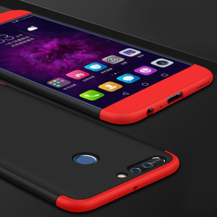 GKK for Huawei Honor V9 PC Three - paragraph Shield 360 Degrees Full Coverage Protective Case Back Cover