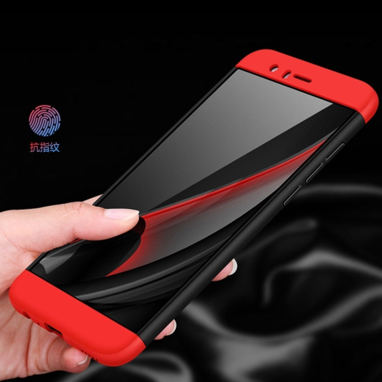 GKK for Huawei Honor V9 PC Three - paragraph Shield 360 Degrees Full Coverage Protective Case Back Cover