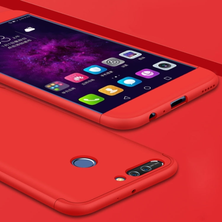 GKK for Huawei Honor V9 PC Three - paragraph Shield 360 Degrees Full Coverage Protective Case Back Cover