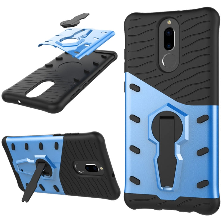 For Huawei Honor 9i & Nova 2i & Maimang 6 & Mate 10 Lite & G10 PC + TPU Dropproof Sniper Hybrid Protective Back Cover Case with 360 Degree Rotation Holder