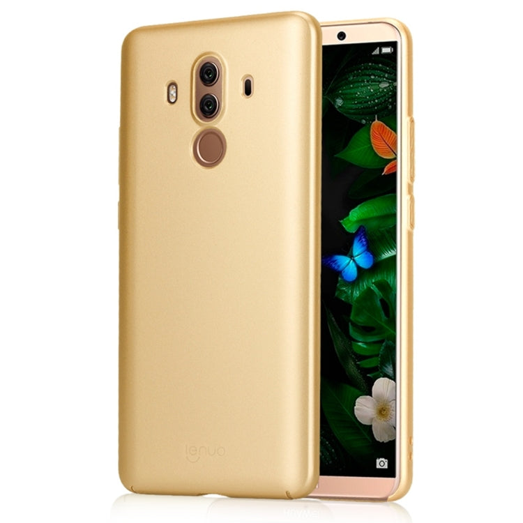 Lenuo for Huawei Mate 10 Pro PC Ultra-thin Protective Back Cover Case (Gold)