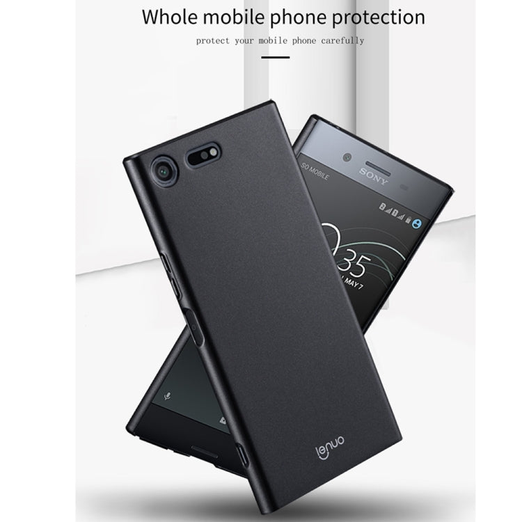 Lenuo for Sony Xperia XZ Premium PC Ultra-thin Impact Protection Case(Gold)