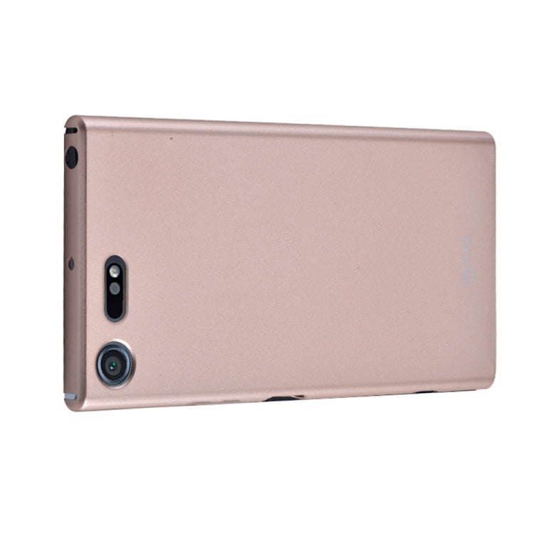 Lenuo for Sony Xperia XZ Premium PC Ultra-thin Impact Protection Case(Gold)