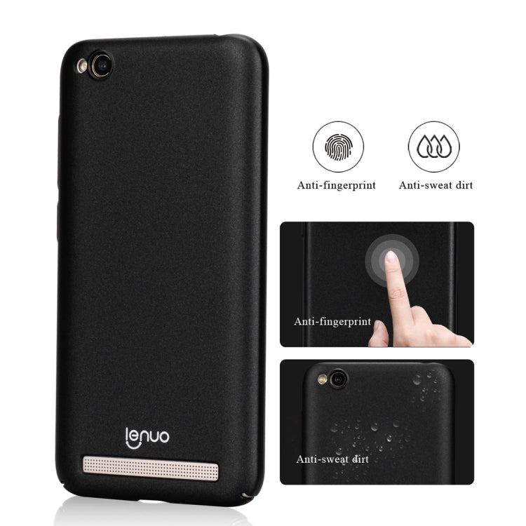 Lenuo for Xiaomi Redmi 5A PC Ultra-thin Impact Protection Back Case Hard Cover (Blue)