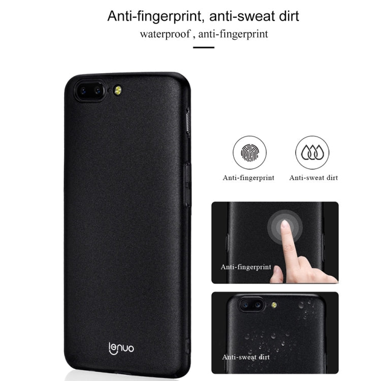 Lenuo for OnePlus 5 PC Ultra-thin Impact Protection Case (Blue)