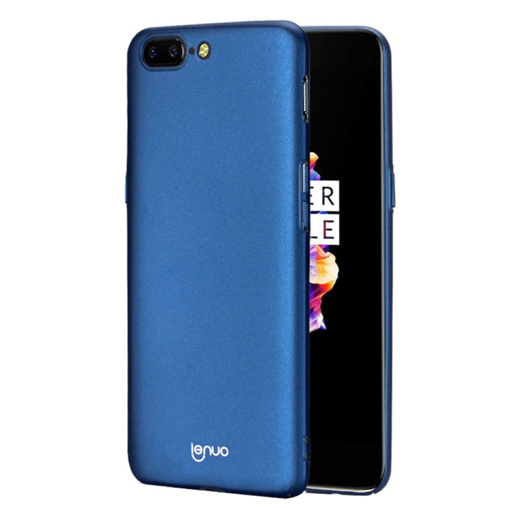 Lenuo for OnePlus 5 PC Ultra-thin Impact Protection Case (Blue)
