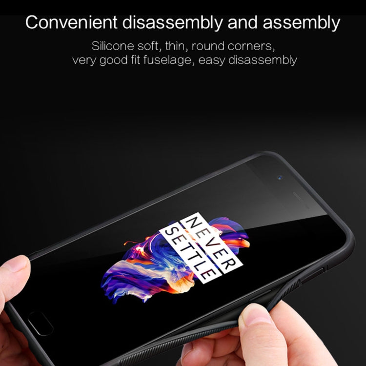 MOFI for Mysterious Series OnePlus 5 Shockproof Protective Back Cover Case with Magnetic Rotatable Ring Holder