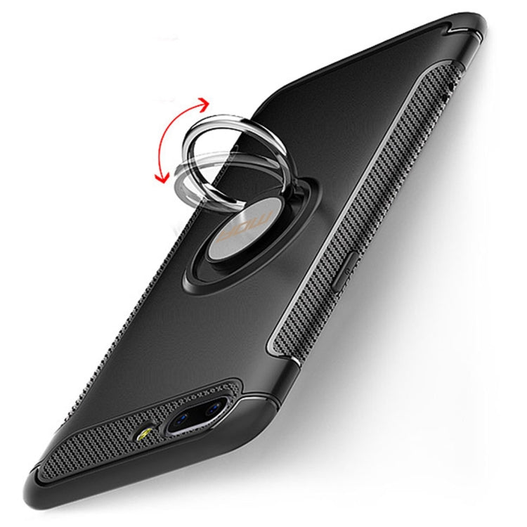 MOFI for Mysterious Series OnePlus 5 Shockproof Protective Back Cover Case with Magnetic Rotatable Ring Holder