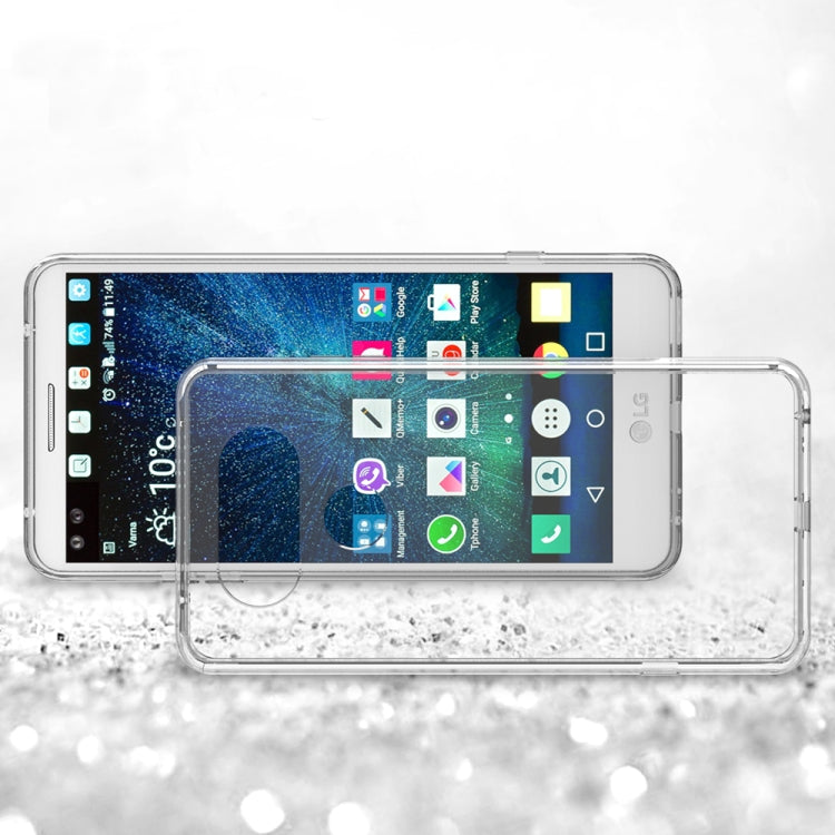 For LG V20 Transparent Shockproof TPU Protective Back Cover Case