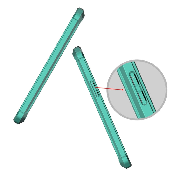 For LG K10 (2017) (US Version) Transparent Shockproof TPU Protective Back Cover Case, US Version