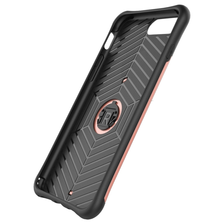 For OnePlus 5 Shock-Resistant 360 Degree Spin Sniper Hybrid Case TPU + PC Combination Case with Holder