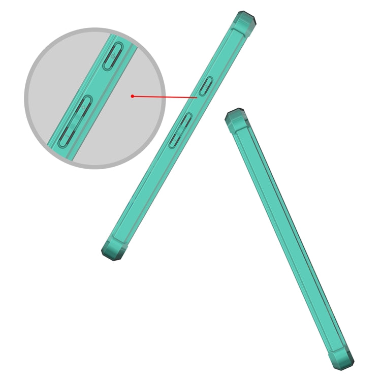 For Google Pixel 2 Acrylic + TPU Shockproof Transparent Armor Protective Back Cover Case