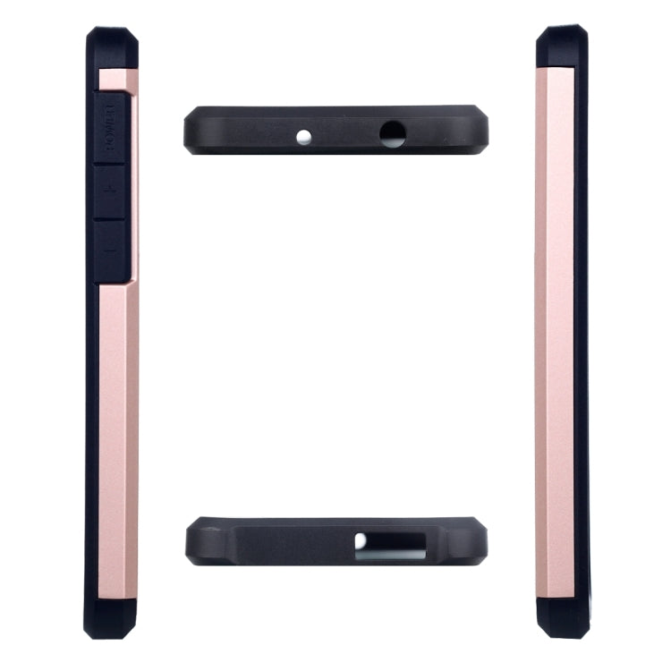 For Alcatel Fierce 4 Corselet TPU + PC Combination Back Case