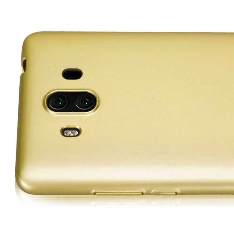 Lenuo for Huawei Mate 10 PC Ultra-thin Protective Back Cover Case (Gold)