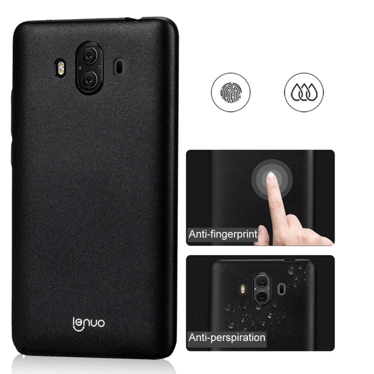 Lenuo for Huawei Mate 10 PC Ultra-thin Protective Back Cover Case (Gold)