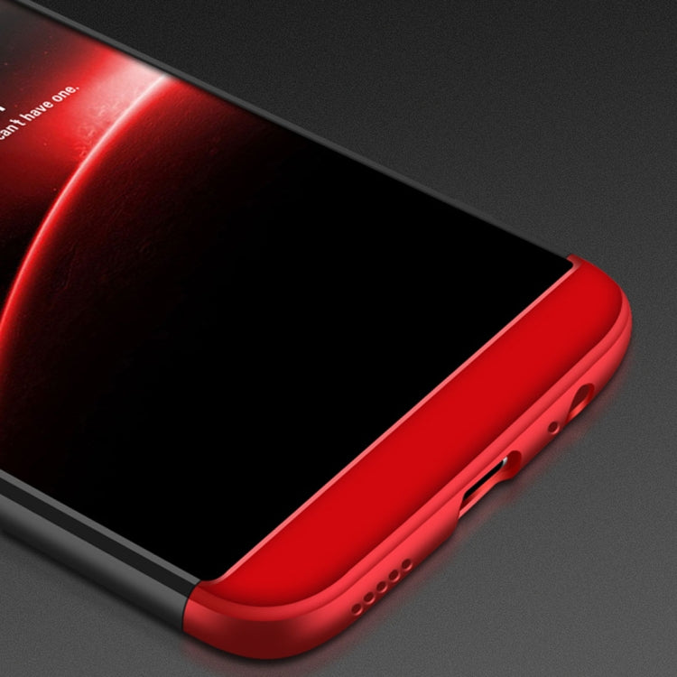 GKK For OnePlus 5T Three-paragraph 360 Degree Full Coverage PC Protective Case Back Cover