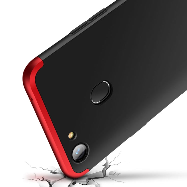 GKK For OPPO F5 Three-paragraph 360 Degree Full Coverage PC Protective Case Back Cover