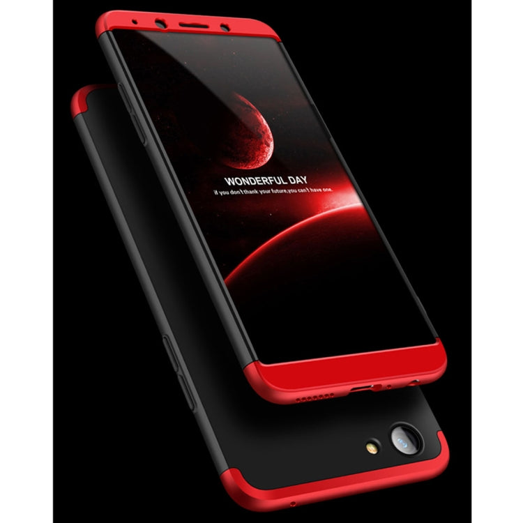 GKK For OPPO F5 Three-paragraph 360 Degree Full Coverage PC Protective Case Back Cover