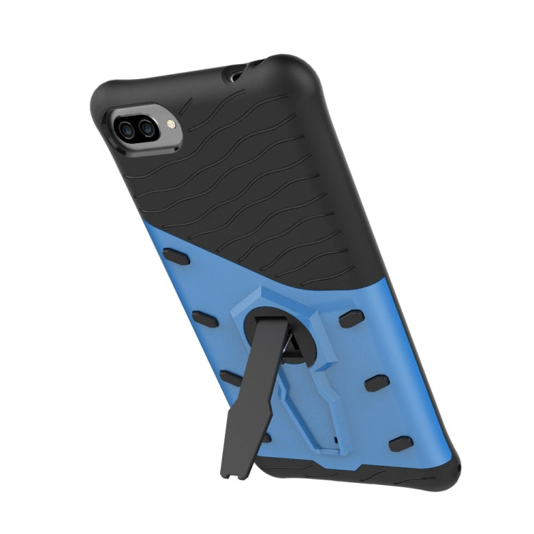 For Ausu Zenfone 4 Max ZC554KL PC + TPU Dropproof Sniper Hybrid Protective Back Cover Case with 360 Degree Rotation Holder