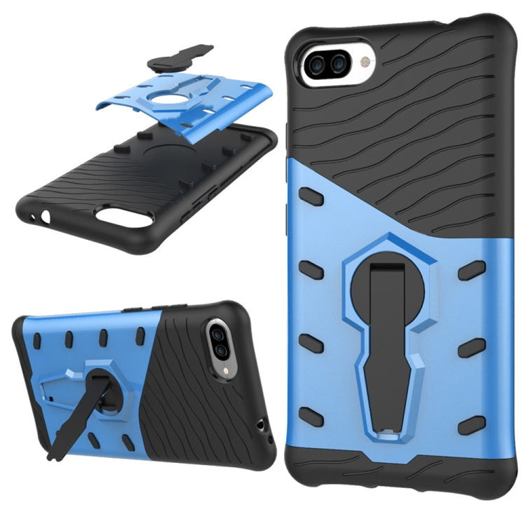 For Ausu Zenfone 4 Max ZC554KL PC + TPU Dropproof Sniper Hybrid Protective Back Cover Case with 360 Degree Rotation Holder