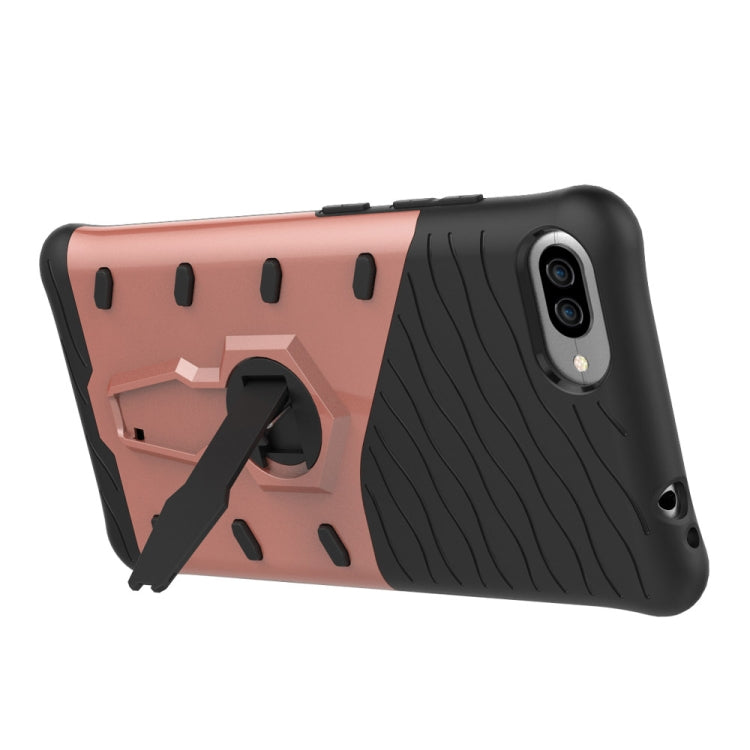 For Ausu Zenfone 4 Max ZC554KL PC + TPU Dropproof Sniper Hybrid Protective Back Cover Case with 360 Degree Rotation Holder