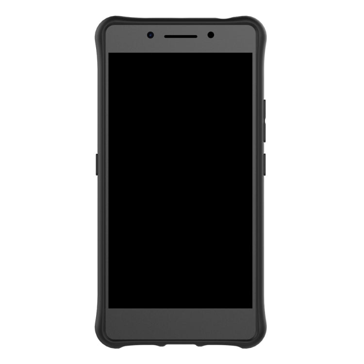 For Lenovo K8 Note PC + TPU Dropproof Sniper Hybrid Protective Back Cover Case with 360 Degree Rotation Holder