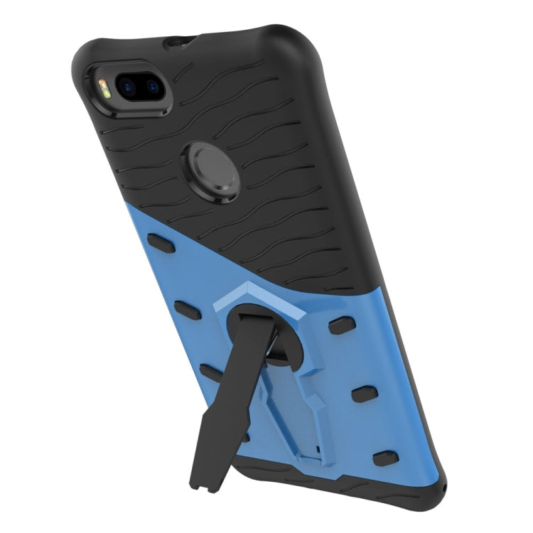 For Xiaomi Mi 5X PC + TPU Dropproof Sniper Hybrid Protective Back Cover Case with 360 Degree Rotation Holder