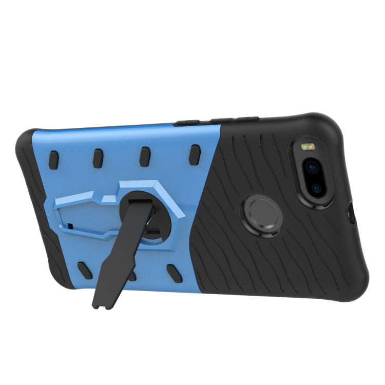 For Xiaomi Mi 5X PC + TPU Dropproof Sniper Hybrid Protective Back Cover Case with 360 Degree Rotation Holder