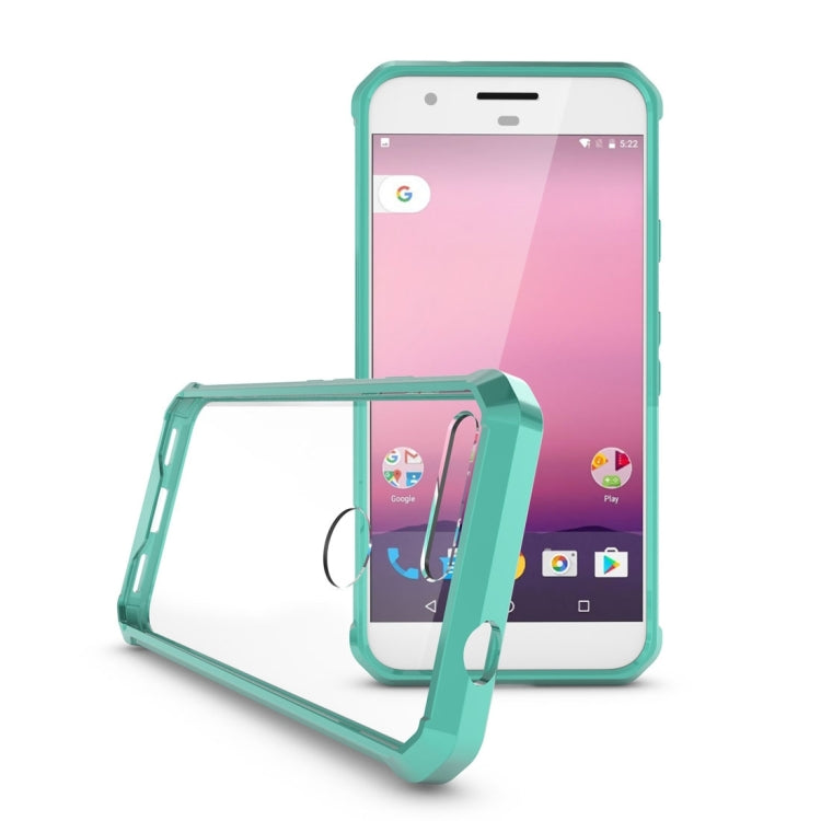 For Google Pixel Transparent Shockproof TPU Protective Back Cover Case