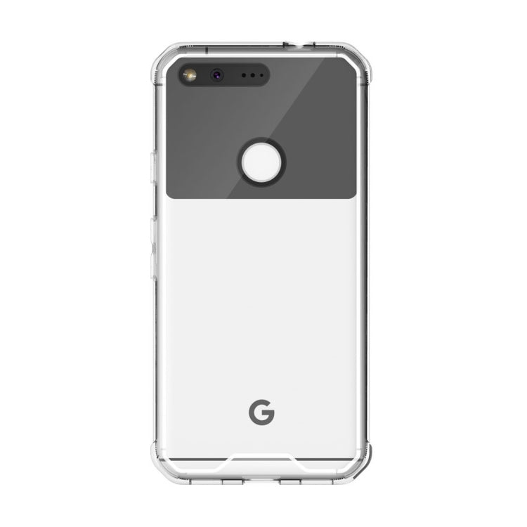 For Google Pixel Transparent Shockproof TPU Protective Back Cover Case