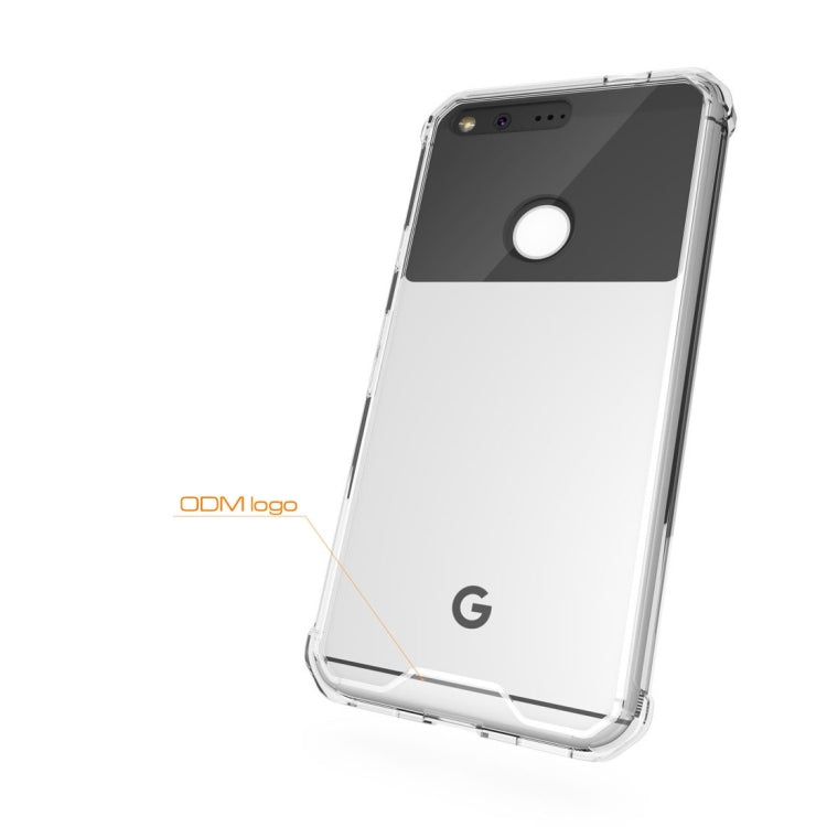 For Google Pixel Transparent Shockproof TPU Protective Back Cover Case