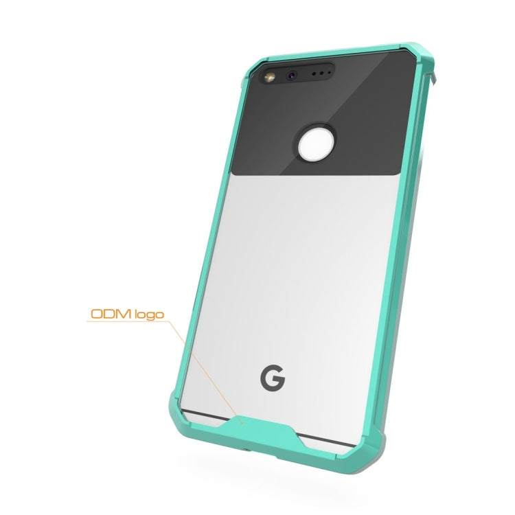 For Google Pixel XL Transparent Shockproof TPU Protective Back Cover Case