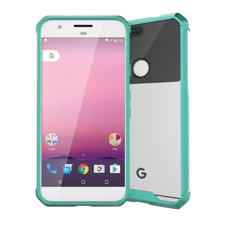 For Google Pixel XL Transparent Shockproof TPU Protective Back Cover Case