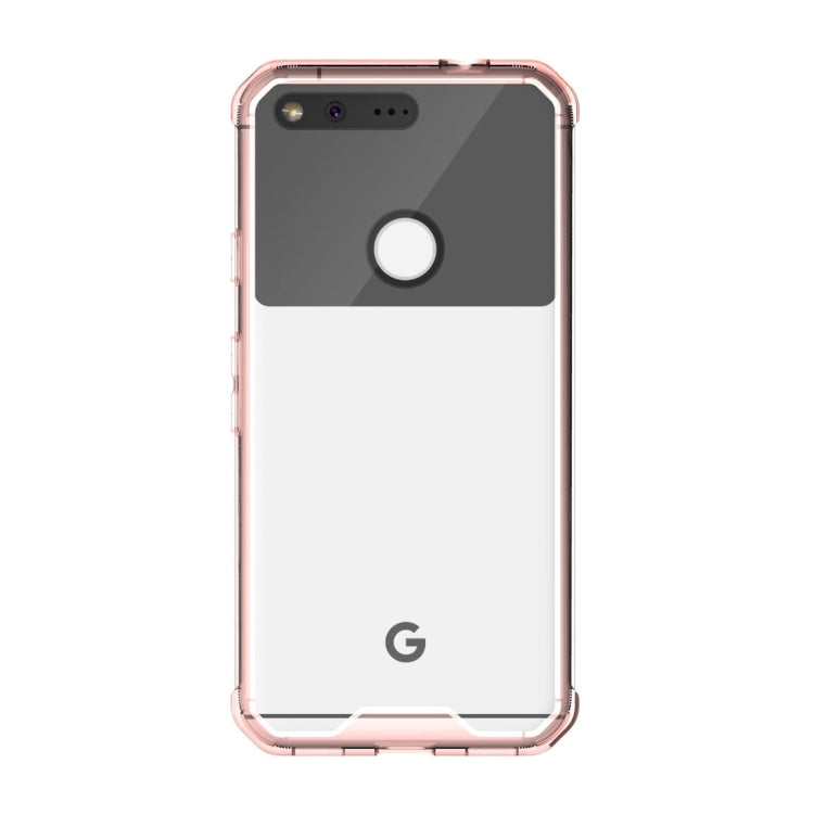 For Google Pixel XL Transparent Shockproof TPU Protective Back Cover Case