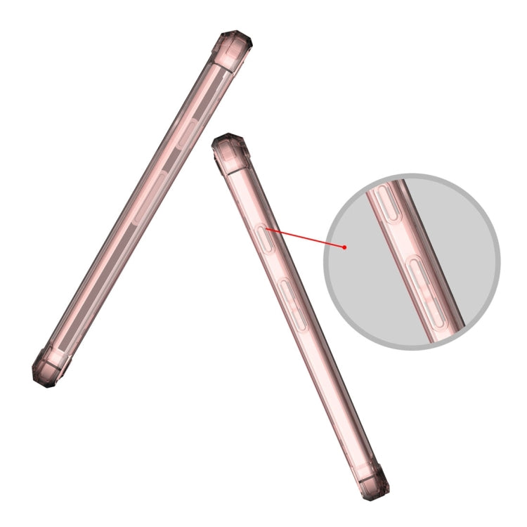 For Google Pixel XL Transparent Shockproof TPU Protective Back Cover Case