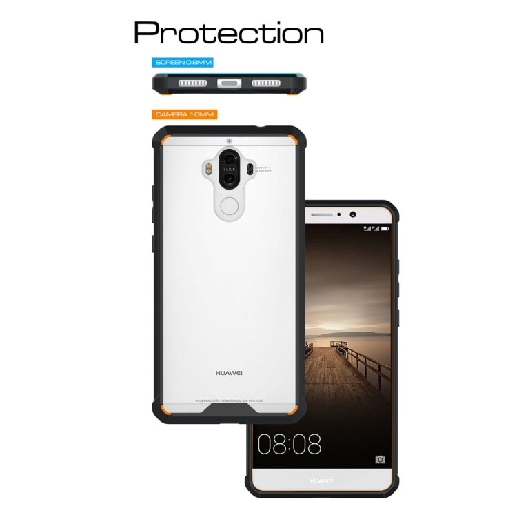 For Huawei Mate 9 Transparent Shockproof TPU Protective Back Cover Case
