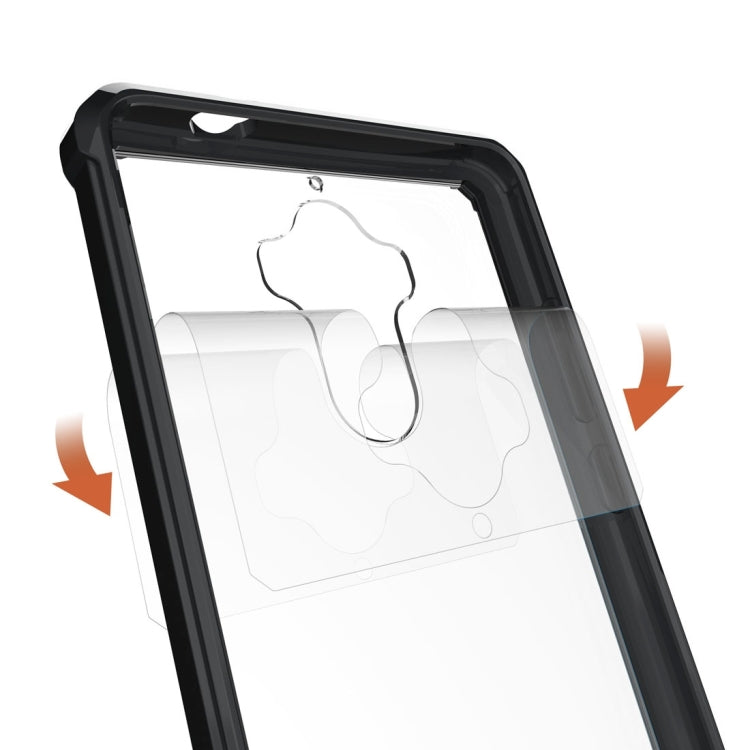 For Huawei Mate 9 Transparent Shockproof TPU Protective Back Cover Case