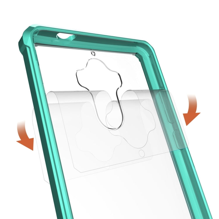 For Huawei Mate 9 Transparent Shockproof TPU Protective Back Cover Case