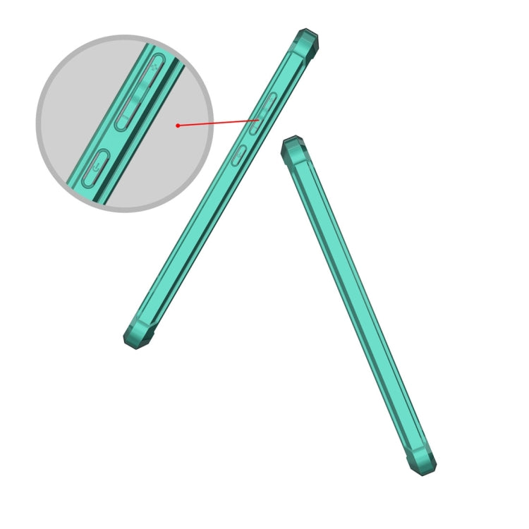 For Huawei Mate 9 Transparent Shockproof TPU Protective Back Cover Case