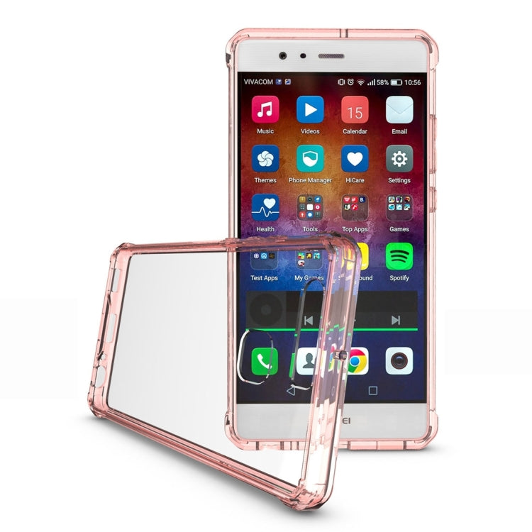 For Huawei P9 Transparent Shockproof TPU Protective Back Cover Case