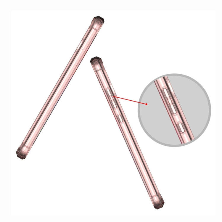 For Huawei P9 Transparent Shockproof TPU Protective Back Cover Case