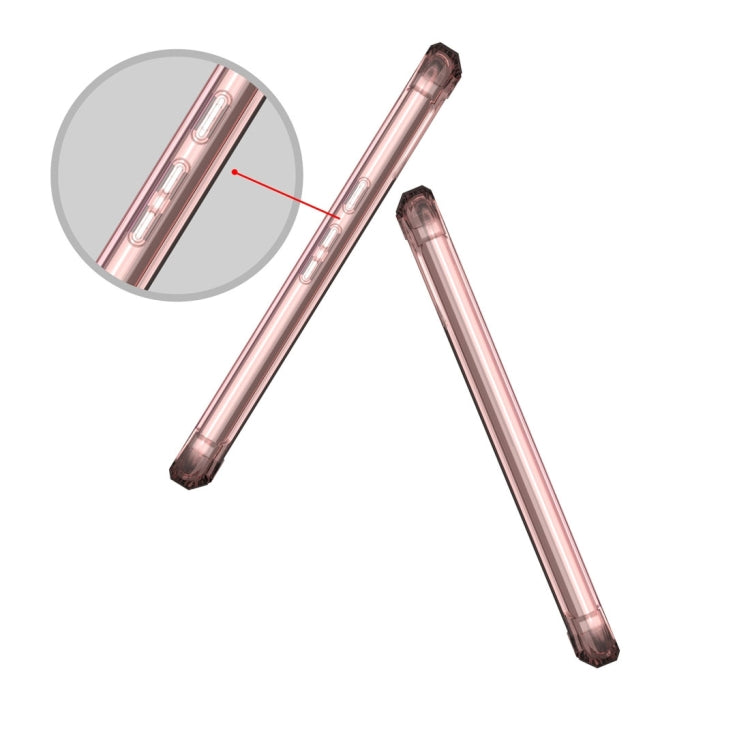 For Motorola Moto G (4th Gen.) / G4 Plus Transparent Shockproof TPU Protective Back Cover Case