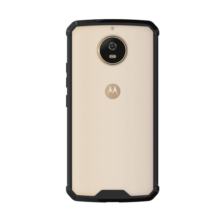 For Motorola Moto G5S Transparent Shockproof TPU Protective Back Cover Case
