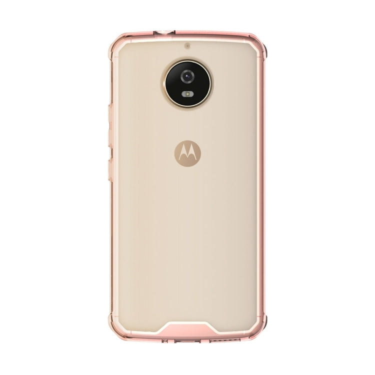 For Motorola Moto G5S Transparent Shockproof TPU Protective Back Cover Case