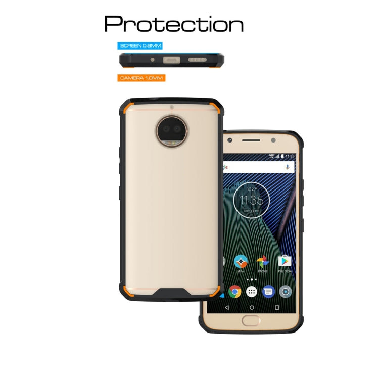 For Motorola Moto G5S Plus Transparent Shockproof TPU Protective Back Cover Case