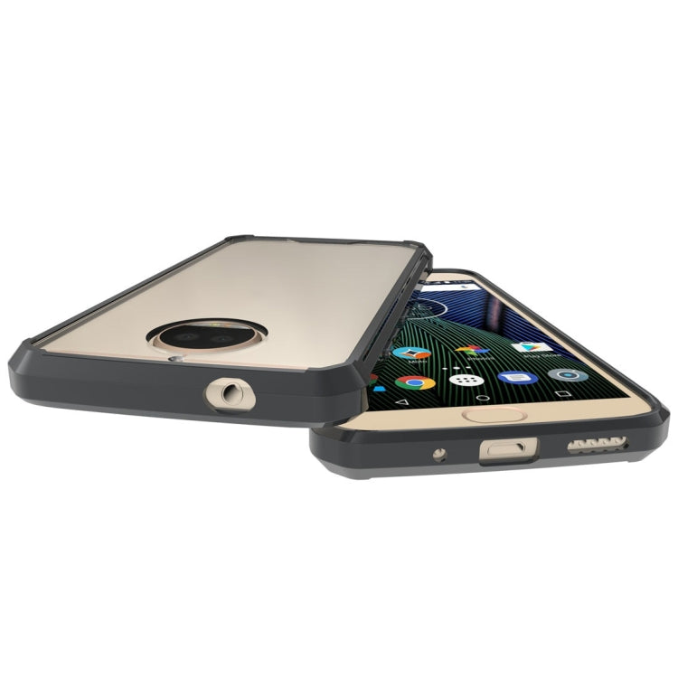 For Motorola Moto G5S Plus Transparent Shockproof TPU Protective Back Cover Case